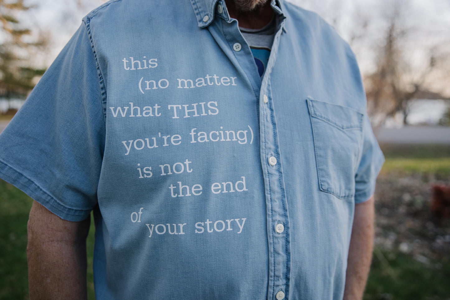 this (no matter what THIS you're facing) is not the end of your story... (2XL)