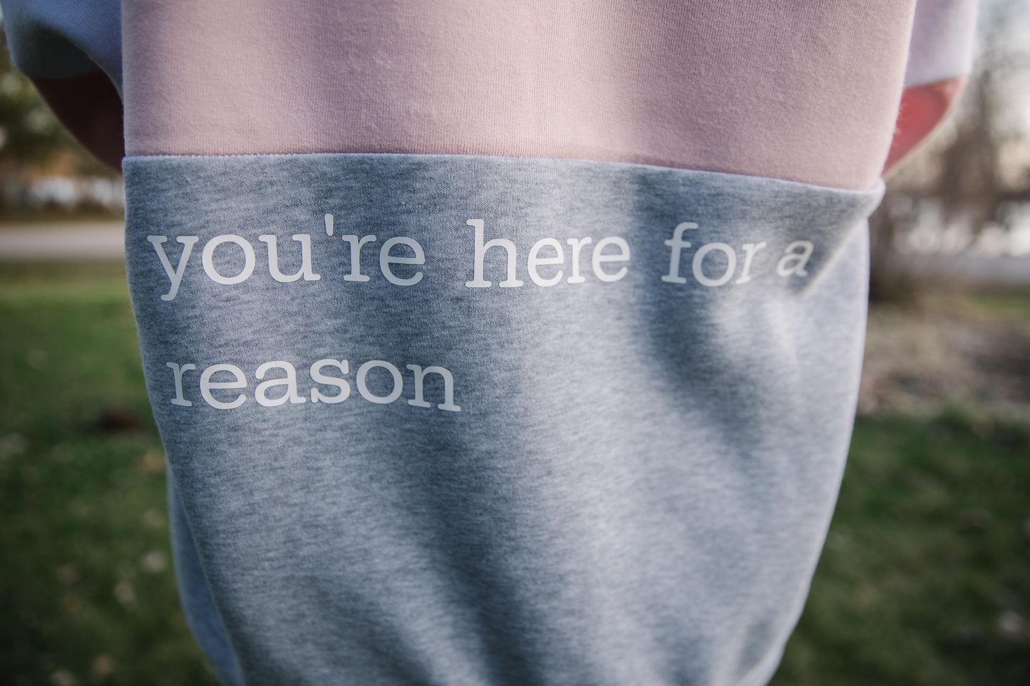 you're here for a reason. (M)